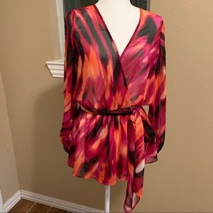 Boston Proper with colorful print